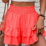 GAIL™ - Rentouttavat Rüschenschicht Boho Shortsit