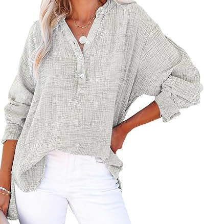 AYLA™ – Kevyt V-pääntie Paita