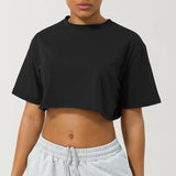 CASSIA™ – Rentouttava istuvuus Crop Tee