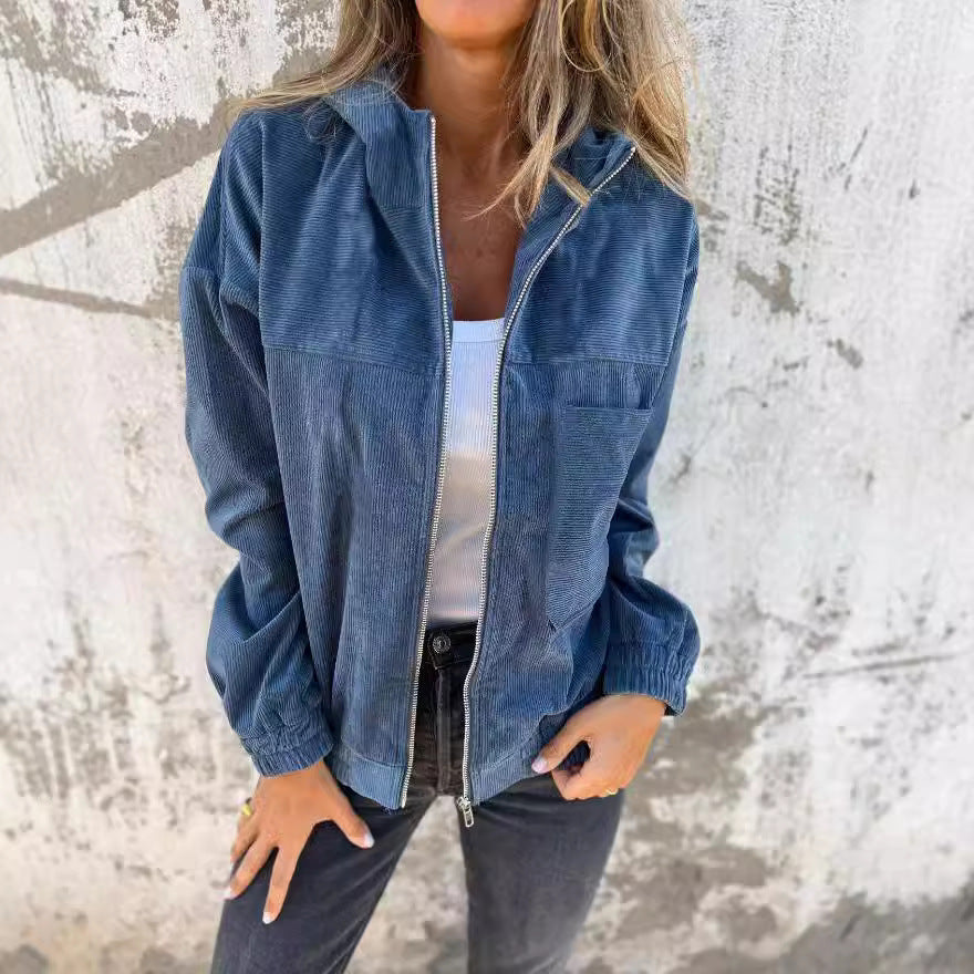 Lisa™ – Rentoon tyyliin kevättakki kevyestä puuvillatwillistä