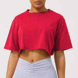 CASSIA™ – Rentouttava istuvuus Crop Tee