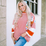 BAILEY™ – Kevyt Patches-tyylinen Batwing-toppi