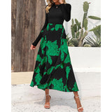 SADIE™ – Kukallinen Charm Miehuston Midi-Mekko