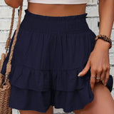 GAIL™ - Rentouttavat Rüschenschicht Boho Shortsit