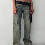 SYLVAINE™ – Vintage Vapaa-ajan Baggy Farkut