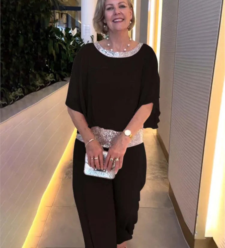 ALEANNA™ - Tyylikäs Naisten Kaksiosainen Setti