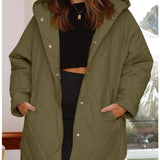 Corvaya™ – oversize-talvitakki hupulla