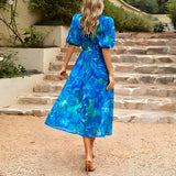 ANNELIE™ – Tagtraum Floral Midi Mekko