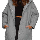 Corvaya™ – oversize-talvitakki hupulla