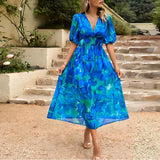 ANNELIE™ – Tagtraum Floral Midi Mekko