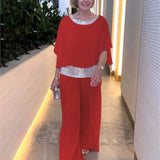 ALEANNA™ - Tyylikäs Naisten Kaksiosainen Setti