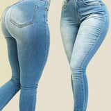 RÉJEANNE™ – Täydellinen istuvuus Stretch Skinny Farkut