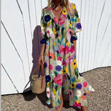 MELISSA™ - Tyylikäs Boho Maximekko