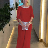 ALEANNA™ - Tyylikäs Naisten Kaksiosainen Setti