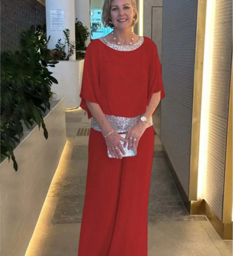 ALEANNA™ - Tyylikäs Naisten Kaksiosainen Setti