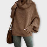 Ulrike - Tyylikäs turtleneck-naisten villapaita