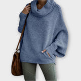 Ulrike - Tyylikäs turtleneck-naisten villapaita
