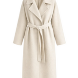 Katrine™ - Elegantti pitkä takki vyöllä