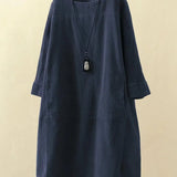 BRIDIE™ - Rentouttava Corduroy Midi