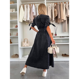 MAELLE™ – Tyylikäs V-pääntie Midi-mekko