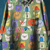 ADDIE™ - Koira-taide T-paita