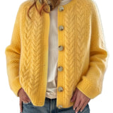 Dwina™ – Neulottu neuletakki napeilla