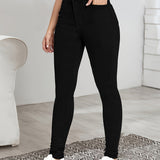 LISETTE™ - Tyylikkäät Korkeavyötäröiset Skinny Farkut