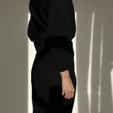 CAROLYN™ - Tyylikäs mekko, jossa on pallohiha