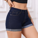 ISALINE™ - Rentouttavat Denim-shortsit arkeen