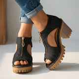 Larissa | Denim Vetoketjupohjat