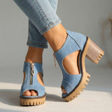 Larissa | Denim Vetoketjupohjat