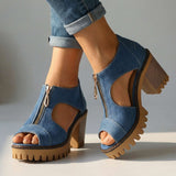 Larissa | Denim Vetoketjupohjat