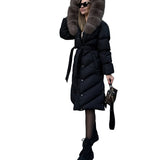 AURORA™ - Tyylikäs puuvillatakki, jossa on turkishuppu