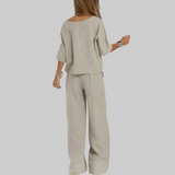Alina | Kaksikerroksinen puuvilla- ja lanekangassetti